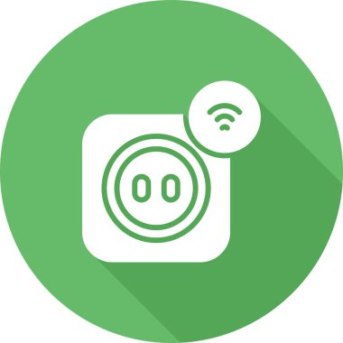 Fiş. Web basit simgesi illüstrasyonu