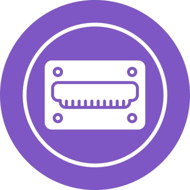 hdmi simgesi, web tasarımı için resimleme