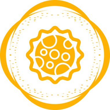 güneş web simgesi basit tasarım 