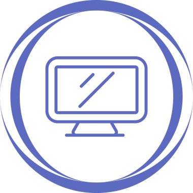 Bilgisayar web simge vektör çizim