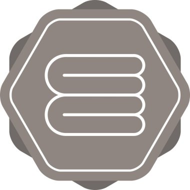  Battaniye simgesi vektör illüstrasyonu 