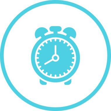 Alarm saati web simgesi çizimi