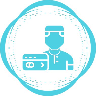 user icon, vector illustration simple design