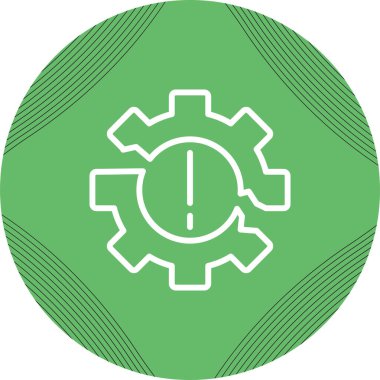 Operasyonel Çökme ikonu vektör çizimi