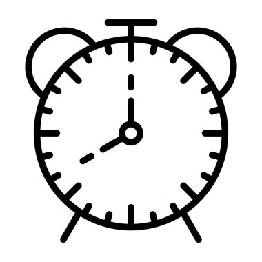 Alarm saati web simgesi çizimi