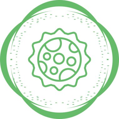 Tutulma. Web simgesi basit tasarım