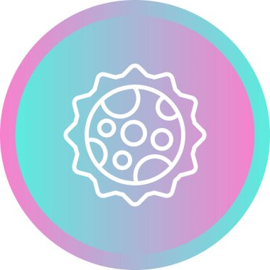 Tutulma. Web simgesi basit tasarım