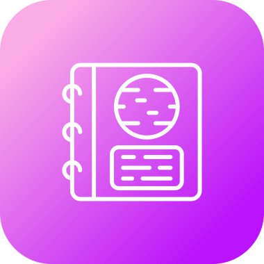 kitap düz simgesi, vektör illüstrasyonu