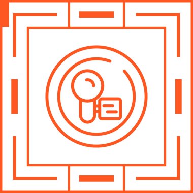 Video Kamera Çemberi Simgesi, vektör illüstrasyonu  