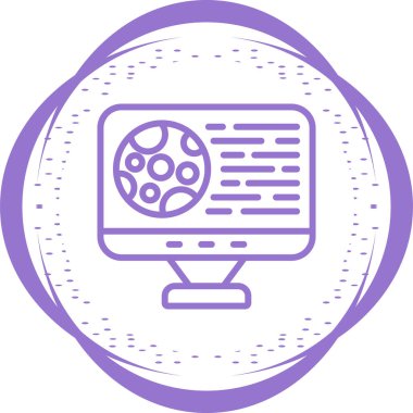 Ayrı arkaplanda büyüteç ya da araştırma simgesi, düz vektör grafiği