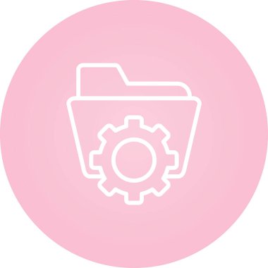 dizin simgesi, vektör illüstrasyonu basit tasarım