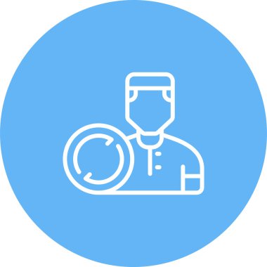 user icon, vector illustration simple design