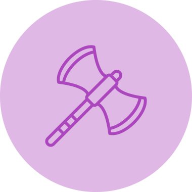 Balta. Web simgesi basit illüstrasyon