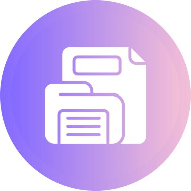 dizin simgesi, vektör illüstrasyonu basit tasarım