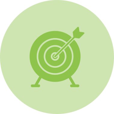 hedef ağ simgesi, vektör illüstrasyonu