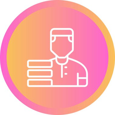 user icon, vector illustration simple design