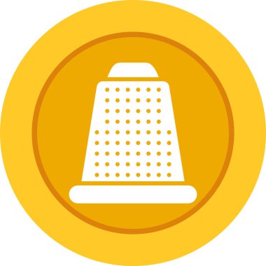 grater simgesi, web basit illüstrasyon