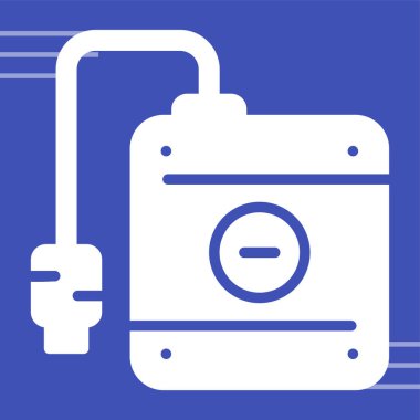 Sabit disk simgesi, vektör illüstrasyonu  