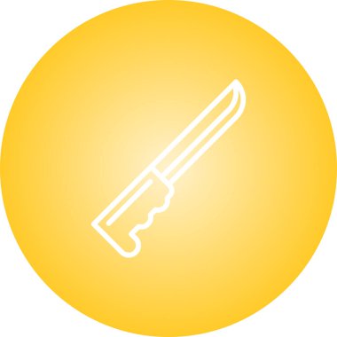 bıçak ağ ikonu vektör illüstrasyonu 