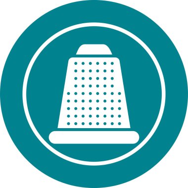 grater simgesi, web basit illüstrasyon