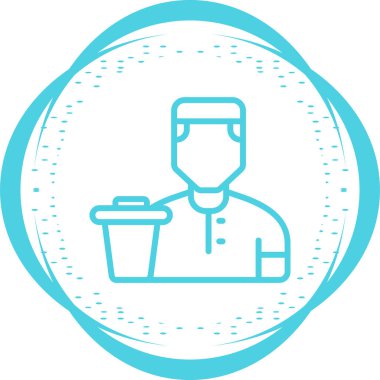 user icon, vector illustration simple design