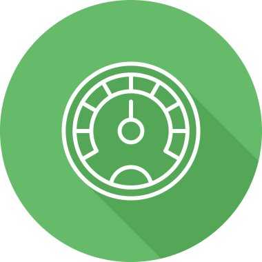 Performans web simgesinin vektör illüstrasyonu 