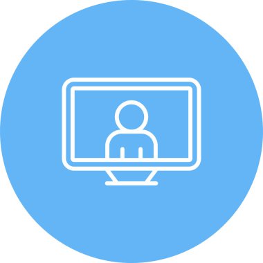 user icon, vector illustration simple design