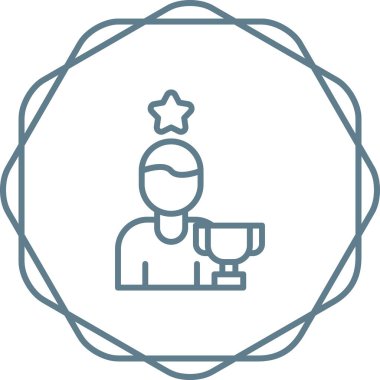 Usta ağ simgesinin vektör illüstrasyonu