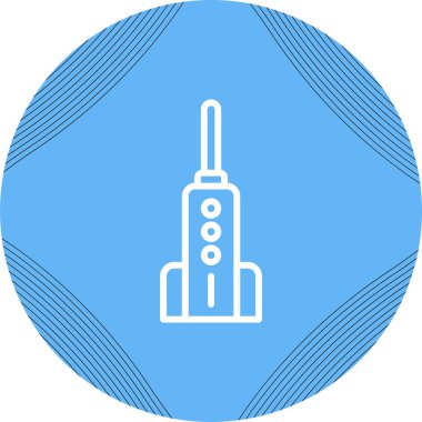 Modem simgesi web basit illüstrasyon