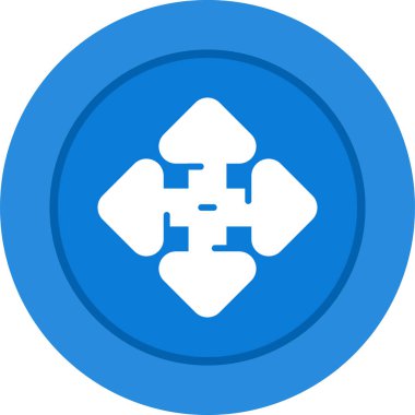 İmleç modern simgesinin vektör illüstrasyonu