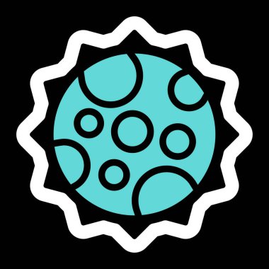 güneş web simgesi basit tasarım 