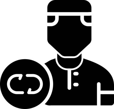 user icon, vector illustration simple design