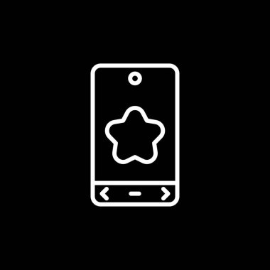 Yıldız. Web simgesi basit illüstrasyon