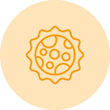 Tutulma. Web simgesi basit tasarım