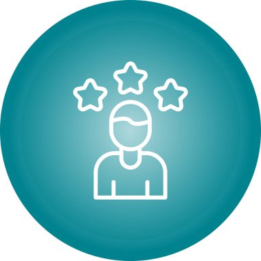 Görkemli Ağ simgesinin vektör illüstrasyonu 