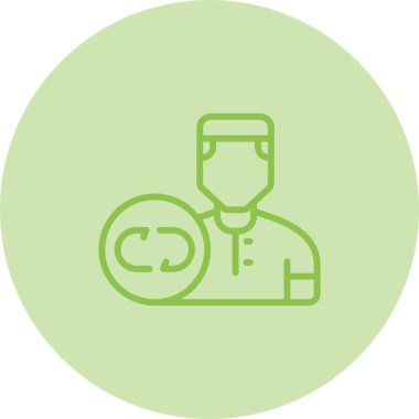 user icon, vector illustration simple design