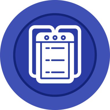 Alan Adı Aktarım web simgesi vektör illüstrasyonu