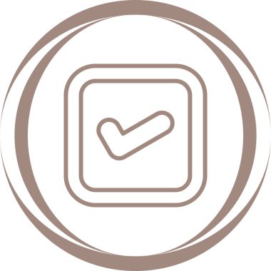 işaret simgesini işaretle, vektör illüstrasyonu 