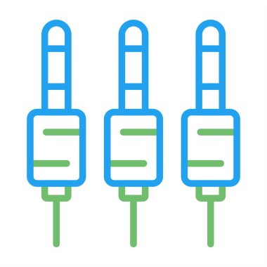 Video Kablo simgesi, basit biçim