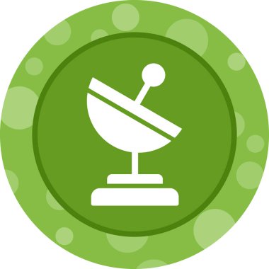 Anten. Web simgesi basit illüstrasyon