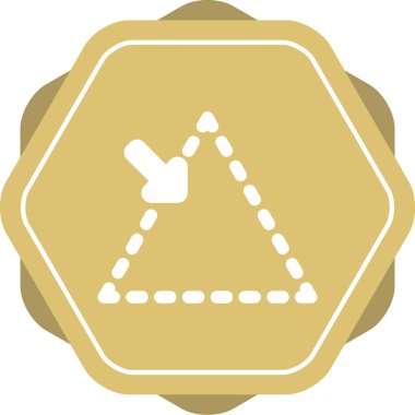 Simge, vektör illüstrasyonu basit tasarımı seç