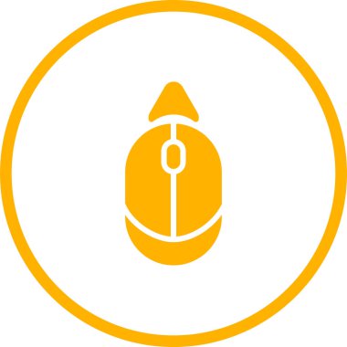 Web tasarımı için bilgisayar fare simgesi. Kaydır