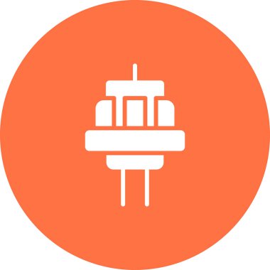 Tıklama simgesi basit illüstrasyon   