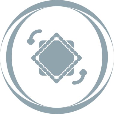 Sembolü çevir. Web simgesi basit tasarım