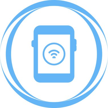 akıllı telefon web simgesi vektör çizimi 