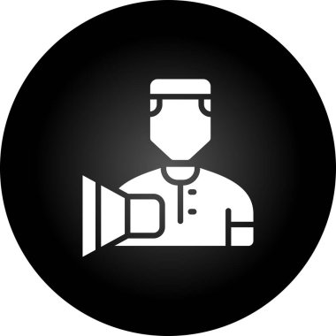 user icon, vector illustration simple design