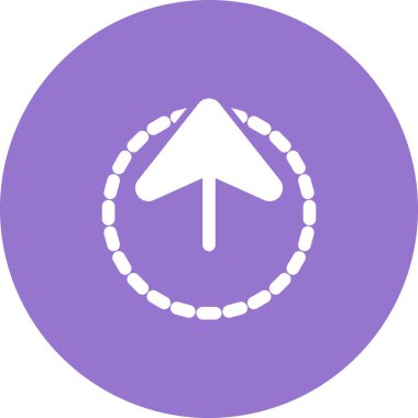 ok simgesi, vektör illüstrasyonu 