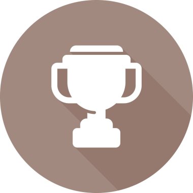 Kupa simge vektör çizim 