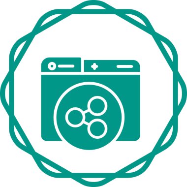 Web simgesini basit bir illüstrasyonla paylaş