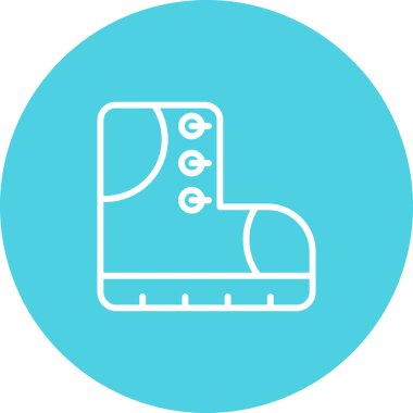 Elektriksel Çalışma Önyükleme simgesinin vektör çizimi